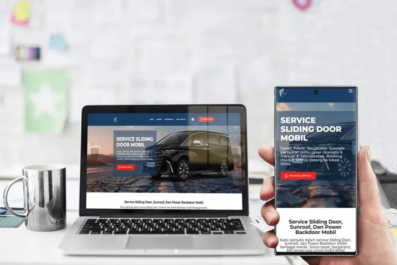 Website Bengkel Mobil